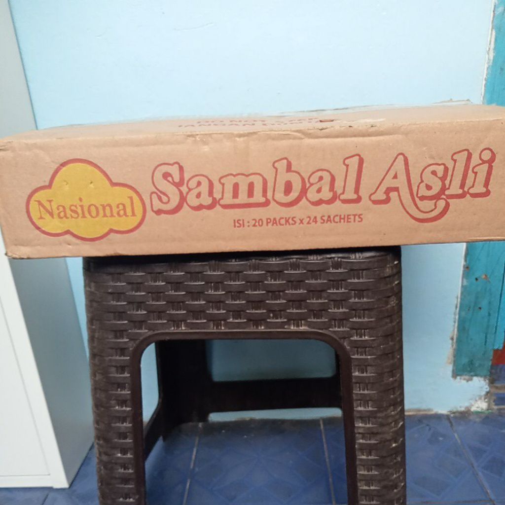 SAOS SAMBAL STICK NASIONAL ISI 20×24 SACHET