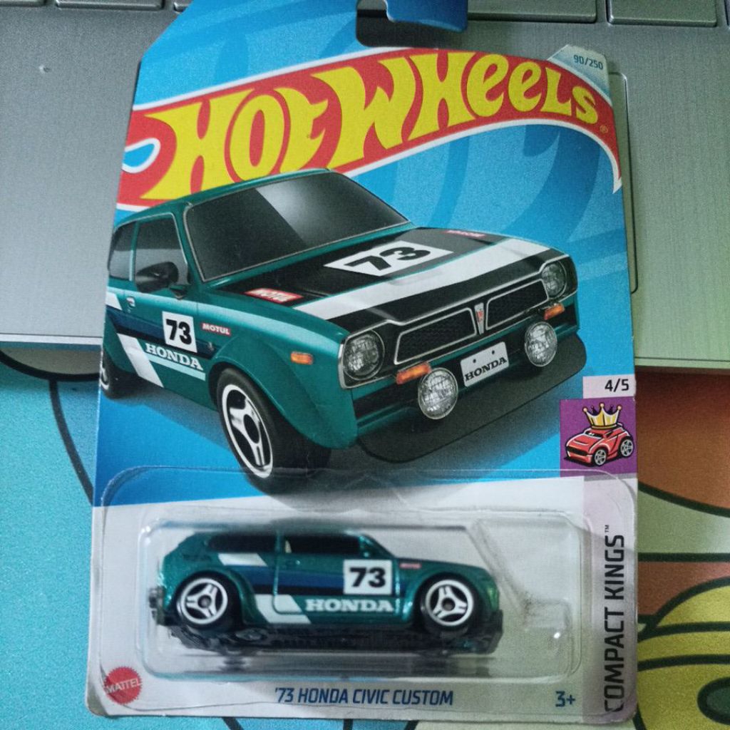 Hotwheels 73 Honda Civic Custom