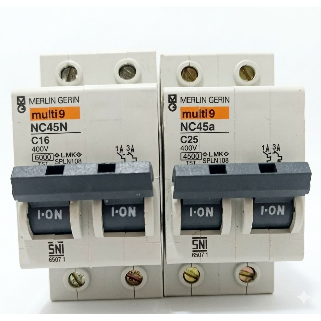 MCB Merlin 2pashe 10a 16a 20a original seken