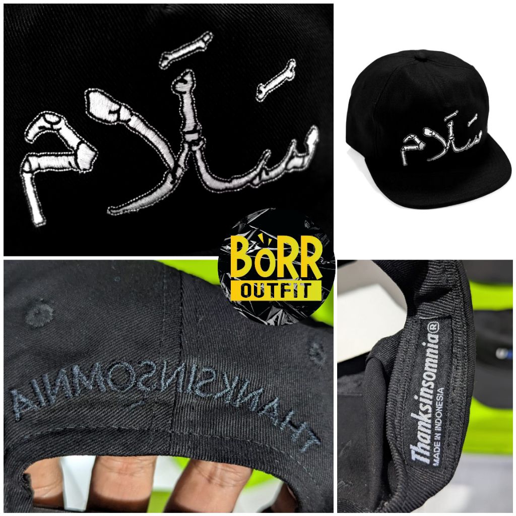 THANKSINSOMNIA CAPS HAT | BARU 100%