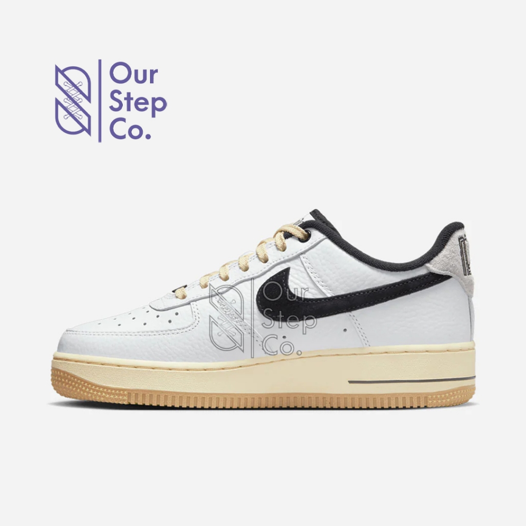 Sepatu Nike Air Force 1 Low 07 White Black Original BNIB