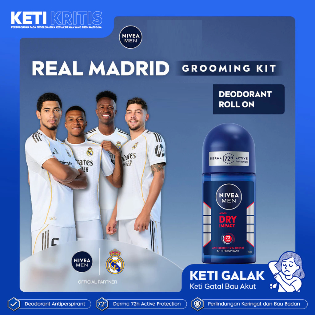 Nivea Men Dry Impact Deodorant Spray & Roll On