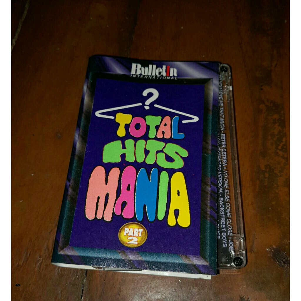 Kaset Pita Total Hits mania part 2