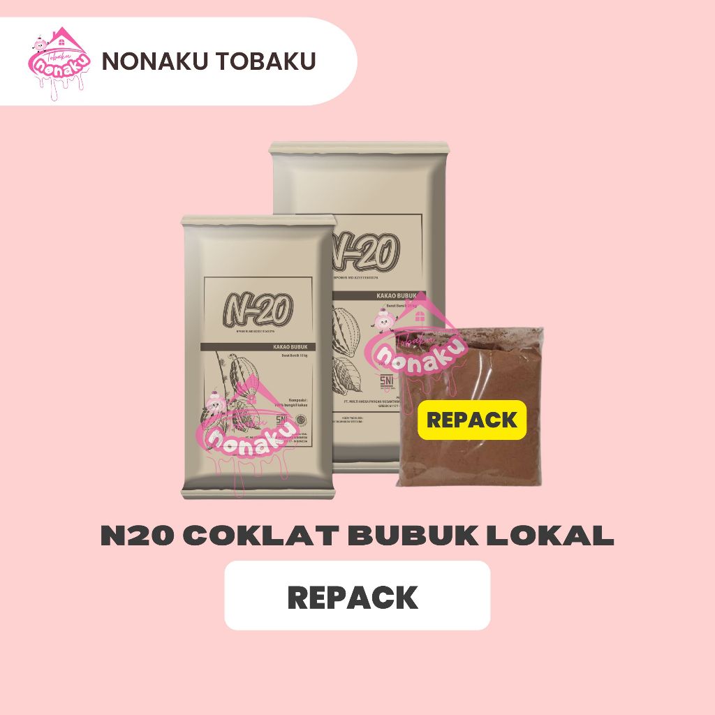 COKLAT BUBUK LOKAL / COCOA POWDER N20 1 KG