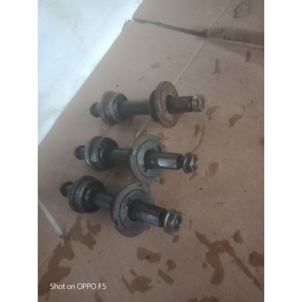 as tengah as ontelan as mangkokan engkol sepeda