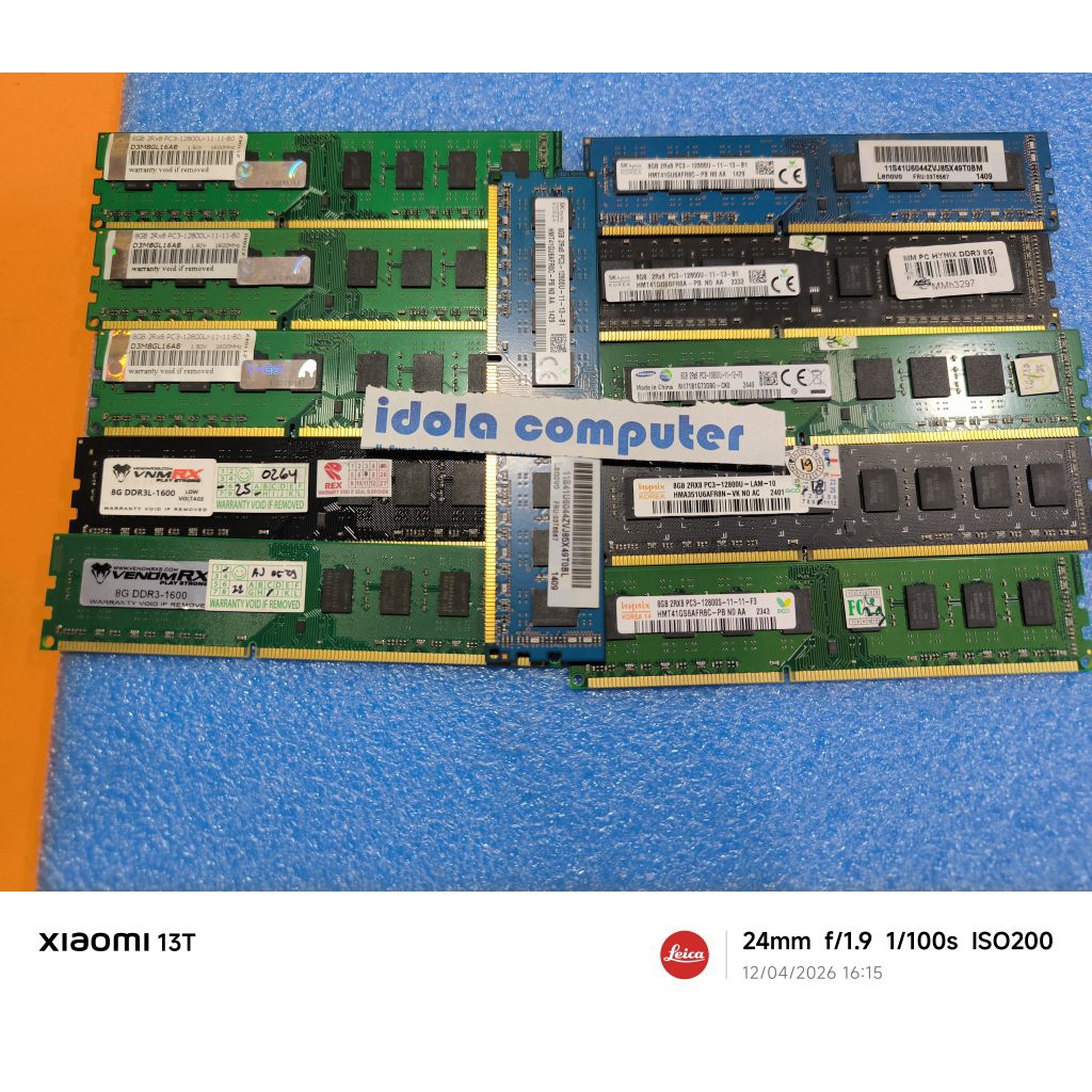 ram ddr3 8gb pc