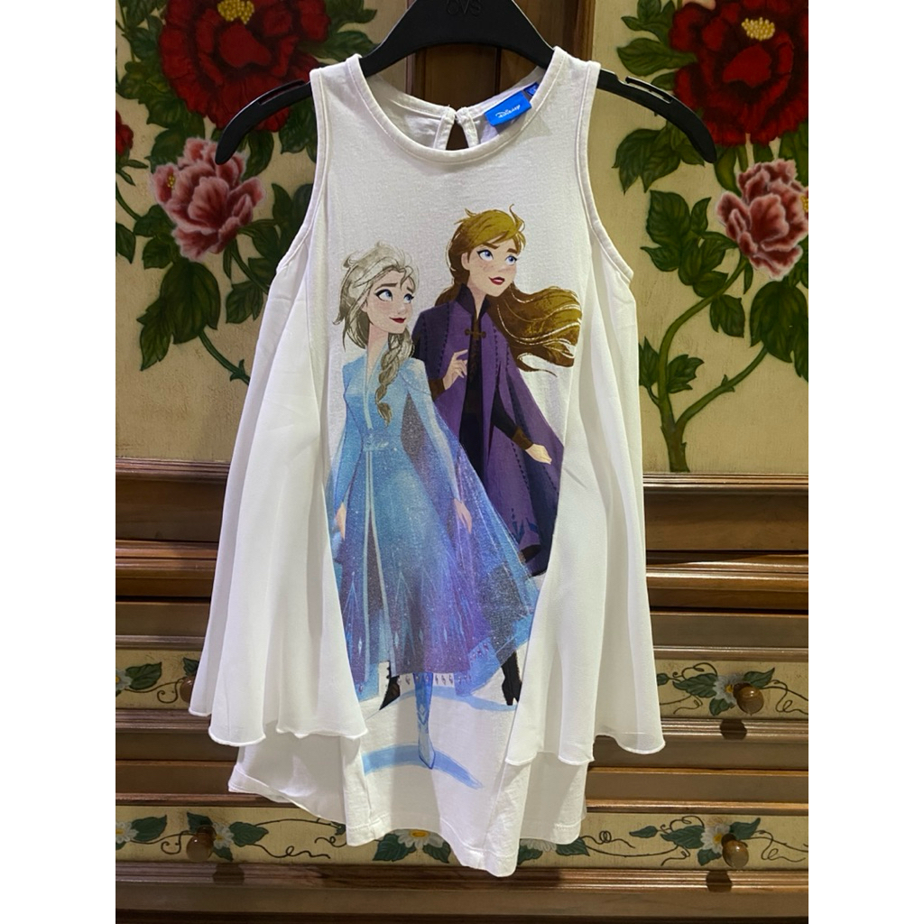 Dress Anak Frozen Merk Disney (PRELOVED)