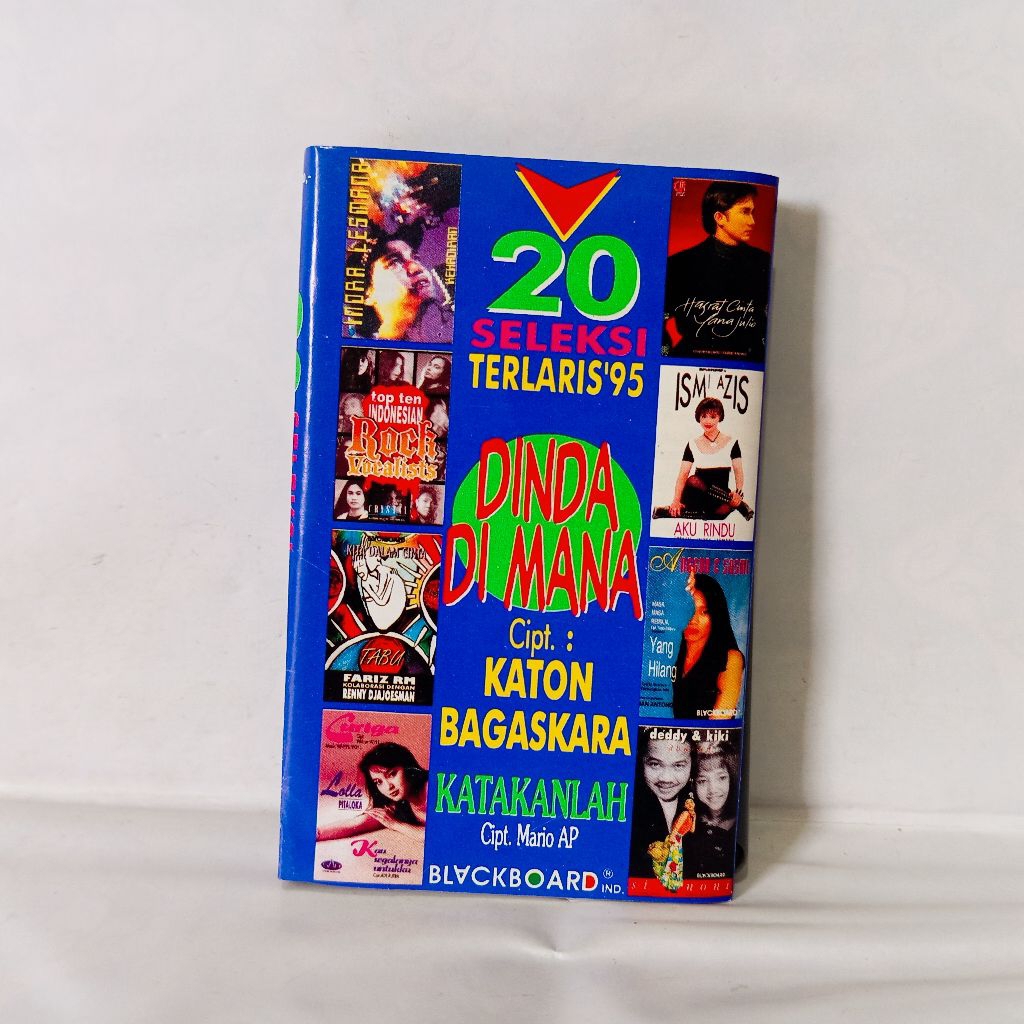 Kaset 20 Seleksi Terlaris '95 Dinda Dimana Katon Bagaskara