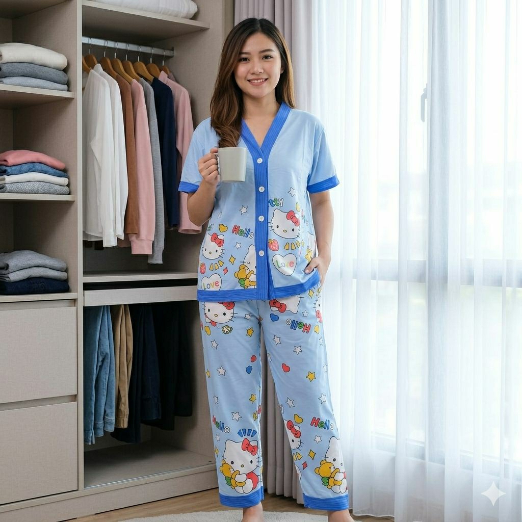 Piyama Dewasa 3 in 1