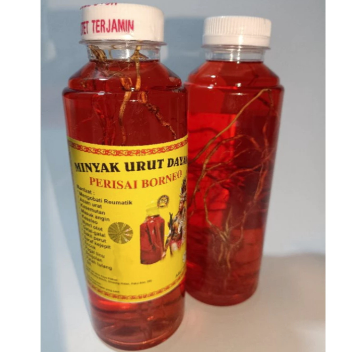 inyak Urut Dayak Perisai Borneo 250 Ml Herbal