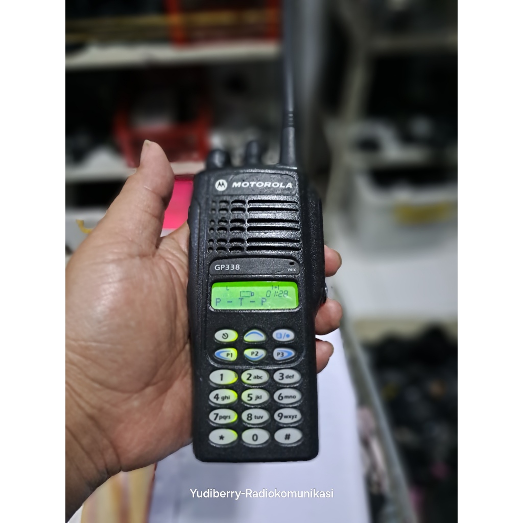 HT MOTOROLA GP338 is COCOK DI TAMBANG FREKUENSI VHF MOTOROLA GP 338 VHF EXPLOSIVE PROOF