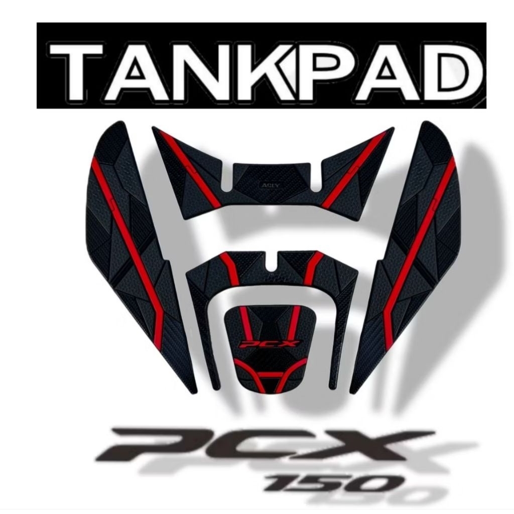 Tangpad PCX 150 aksesoris motor PCX 150 bahan karet premium cover body protector PCX 150