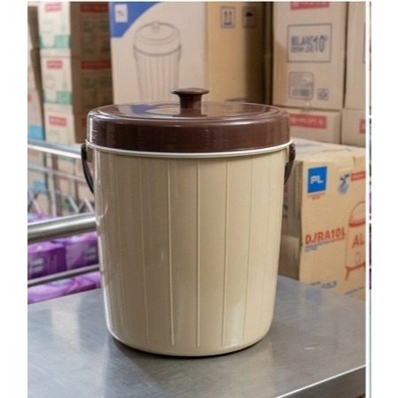 Rice Bucket Ekonomis Latte USA RB3000 Surya Plast 17L