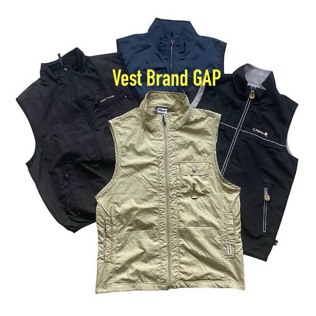 Vest Brand GAP | Vest GAP | Rompi GAP | Rompi second