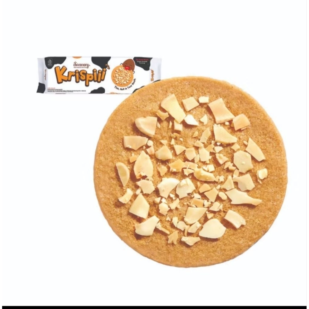 CHOCOMORY Almond Crispy Cemilan Oleh-Oleh Bandung Renyah Crispy Rasa Almond Bahan Premium