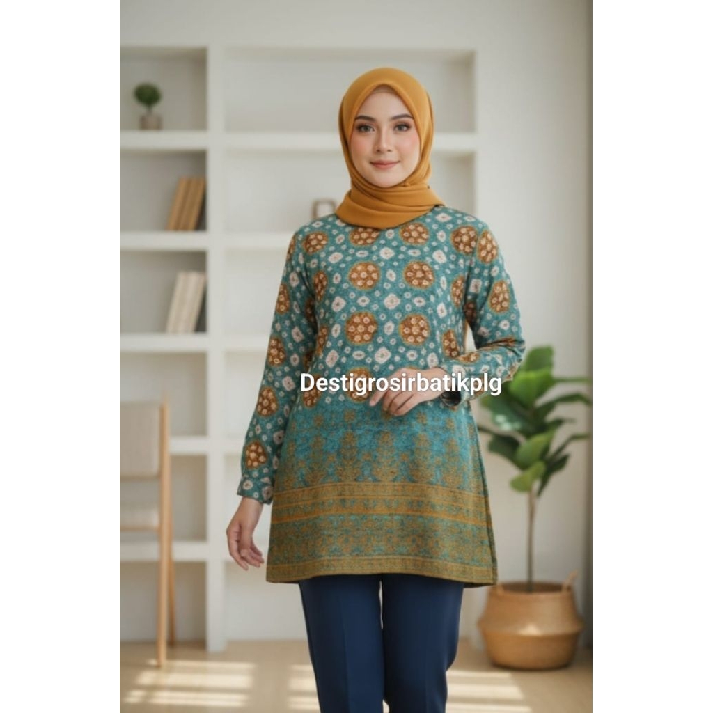 tunik jumputan dolby