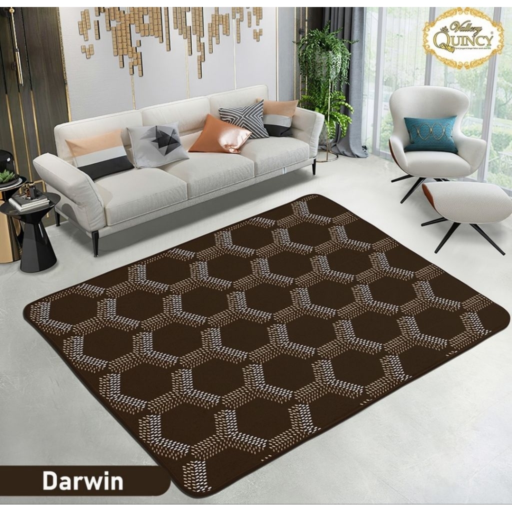 Karpet Vallery QUINCY SUPER JUMBO 190*230 cm Kasur Ambal Permadani