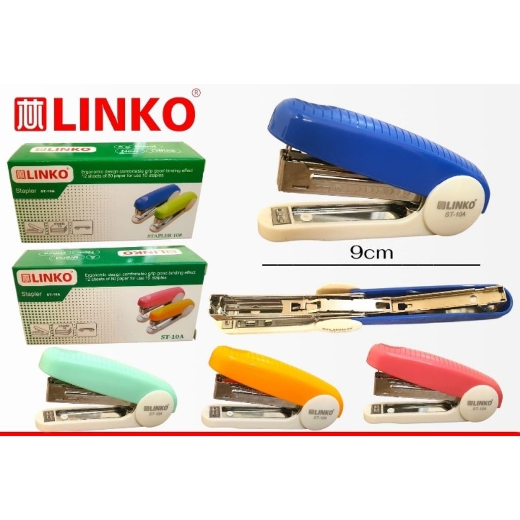 1Pcs Linko Stapler ST-10A no 10 Staples  // Stapler No 10 // Stapler murah