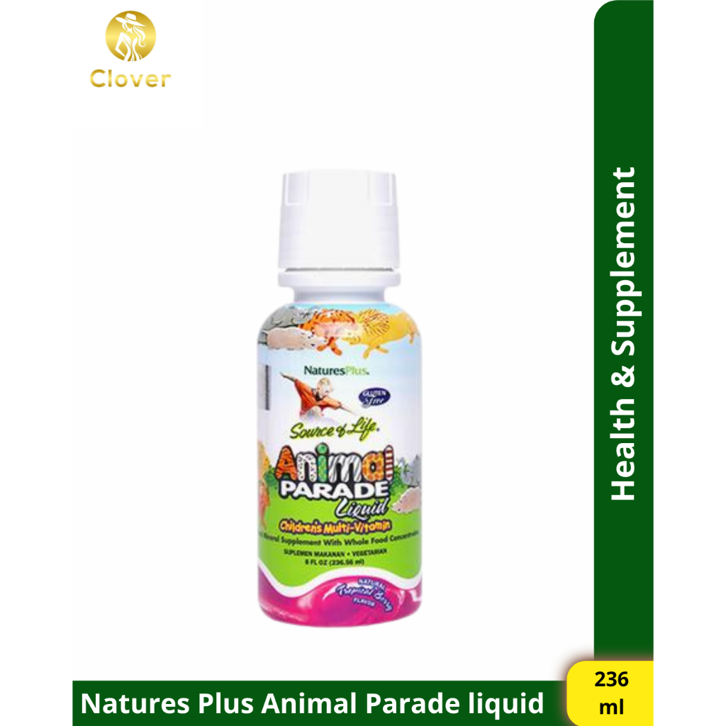 Nature's Plus Animal Parade Liquid Natures 8oz BPOM Nutrisi Anak
