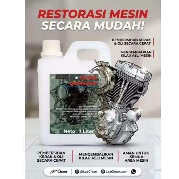 engine degreaser/cairan pembersih kerak mesin/pembersih karat/cairan ajaib