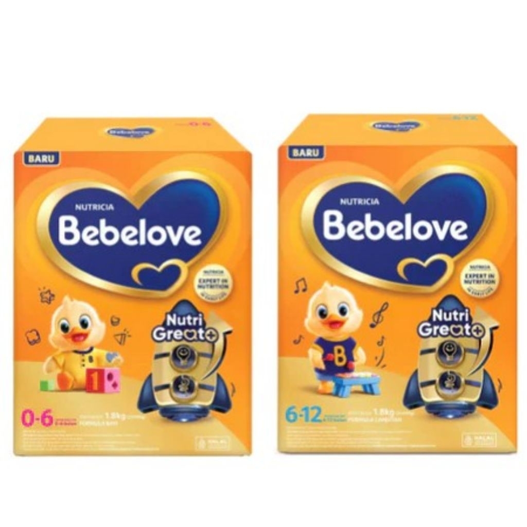 BEBELOVE 0-6 Bulan | BEBELOVE 6-12 Bulan | 350gr, 620gr