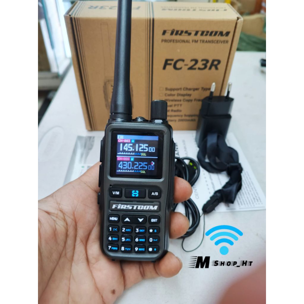 HT Firstcom FC 23R dual band 5 Watt HT mungil kualitas Badak