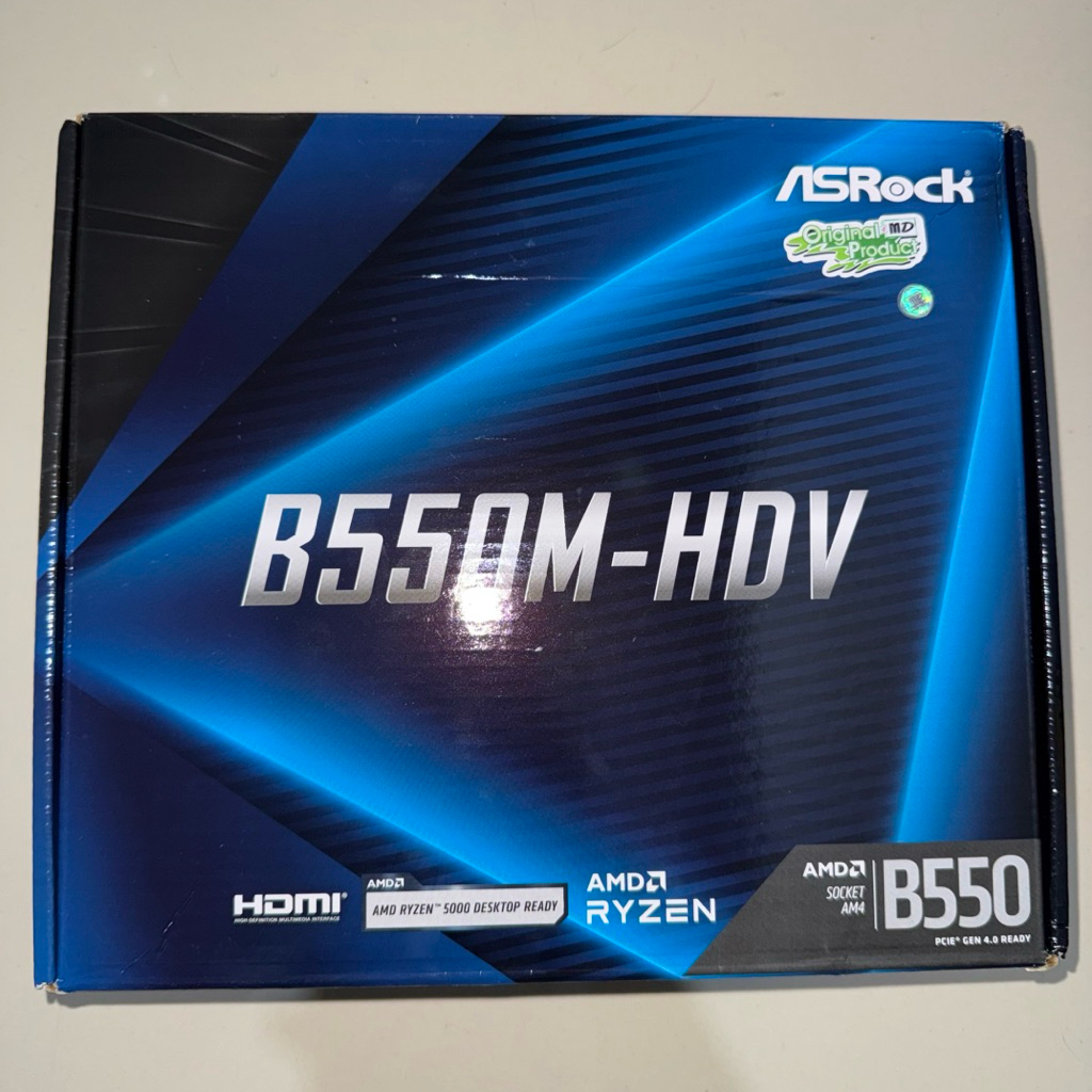 ASROCK B550M-HDV B550 AM4 - Motherboard Asrock B550M HDV chipset B550 socket AM4 AMD Ryzen