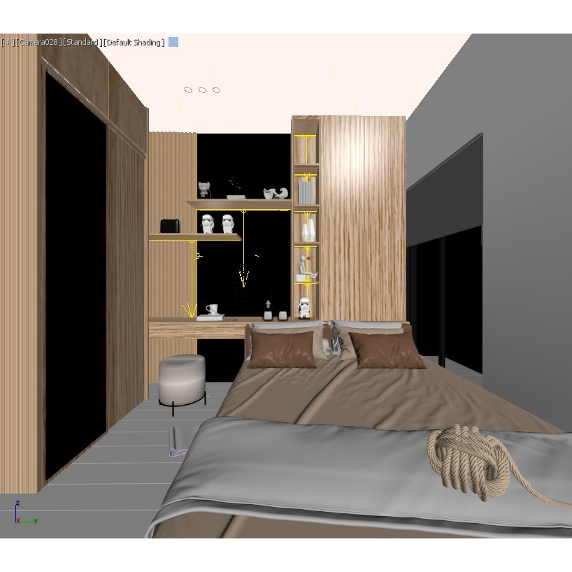 interior kamar tidur
