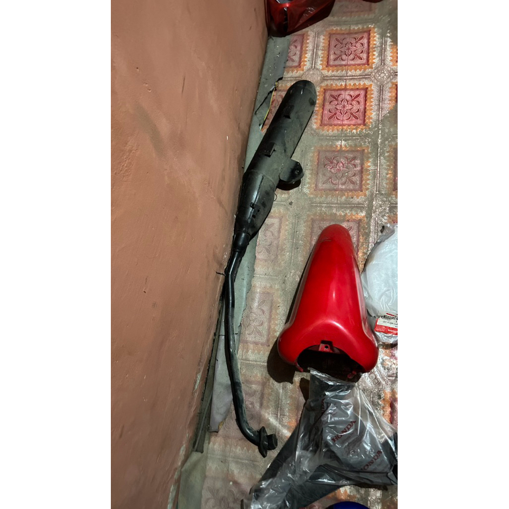 Knalpot Supra X 125 Fi Original Copotan