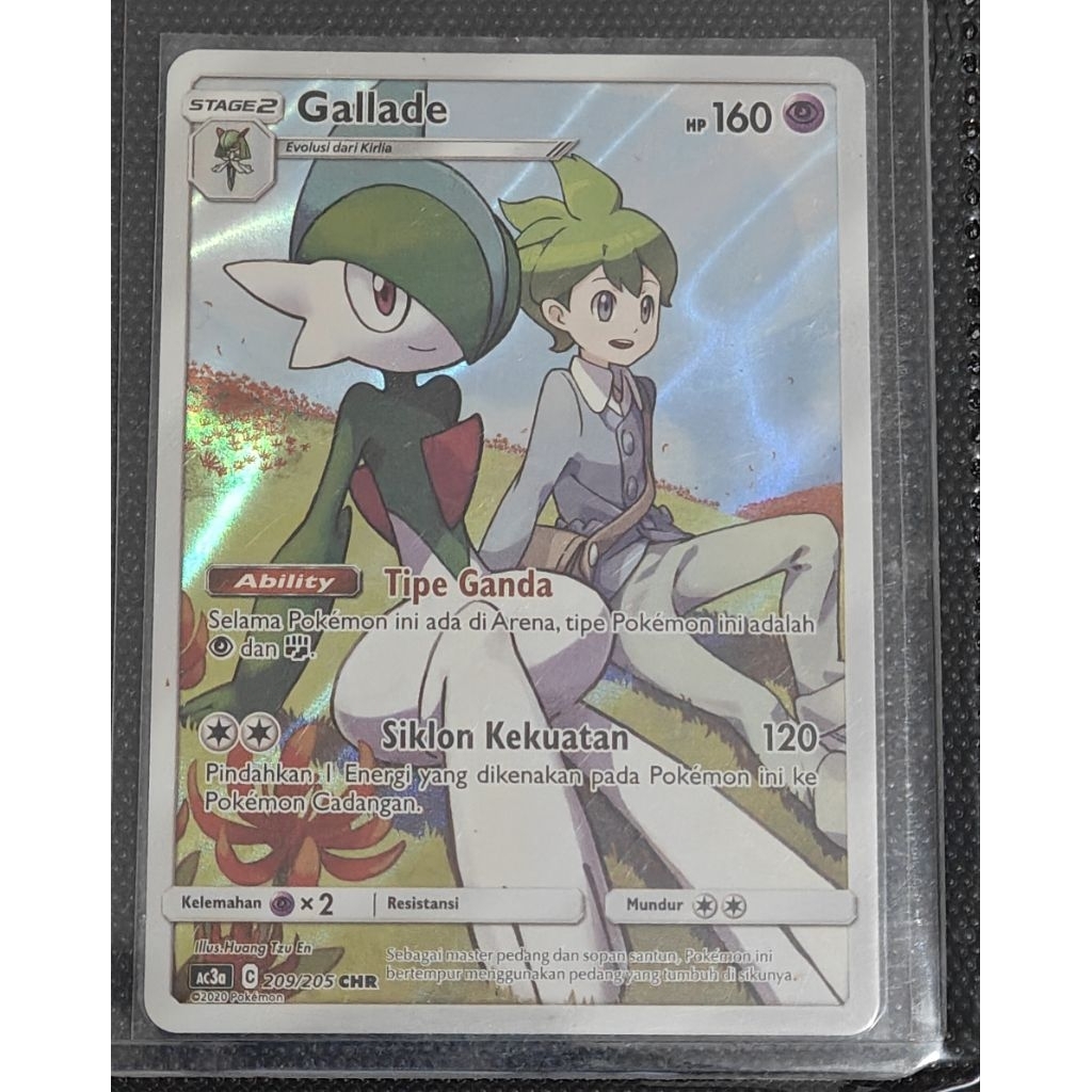 Kartu Pokemon Gallade CHR Original