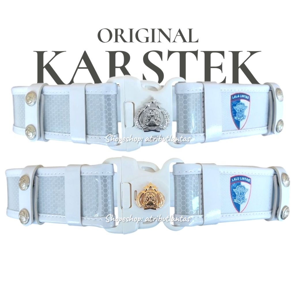 KOPEL LANTAS KARSTEK - KOPEL LANTAS - SABUK LANTAS - IKAT PINGGANG LANTAS - KOPEL POLISI - KOPEL POL