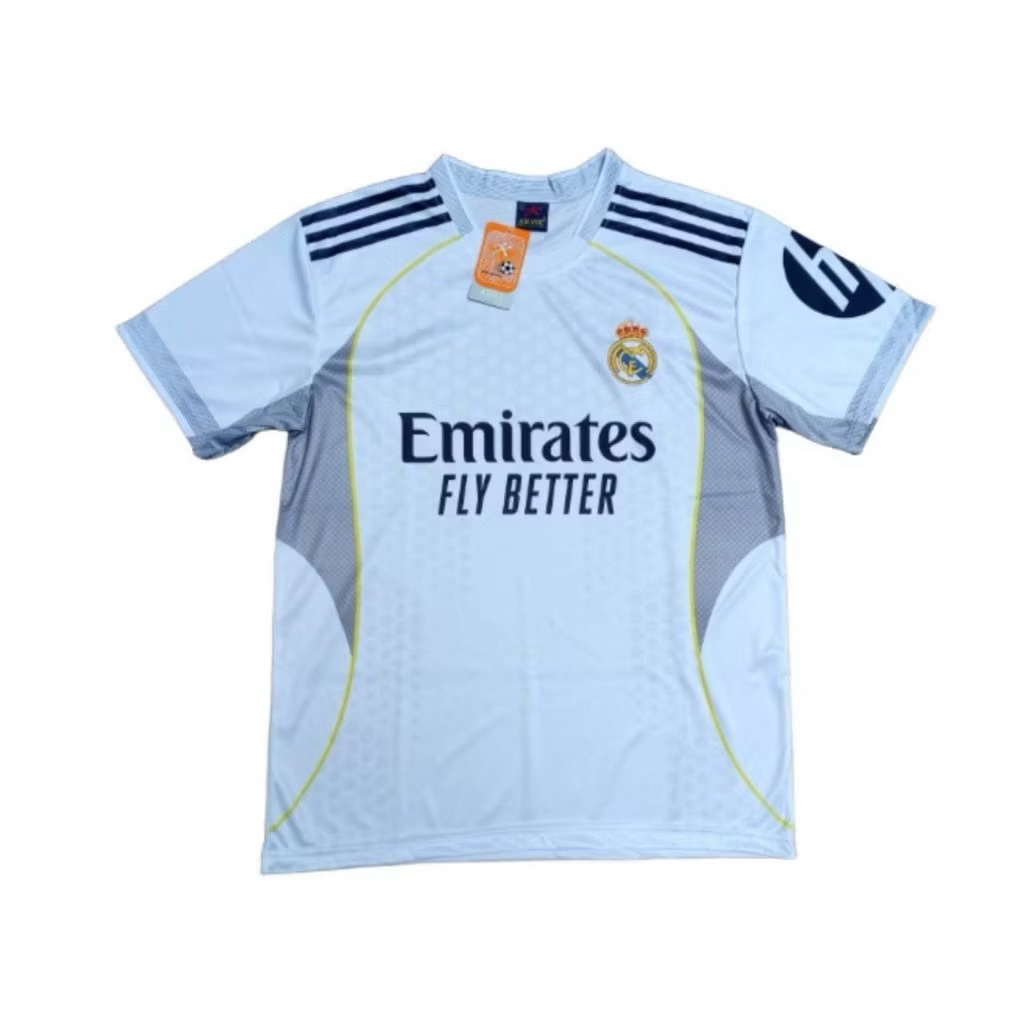 Jersey Futsal Real Madrid Putih 2026 fullprint