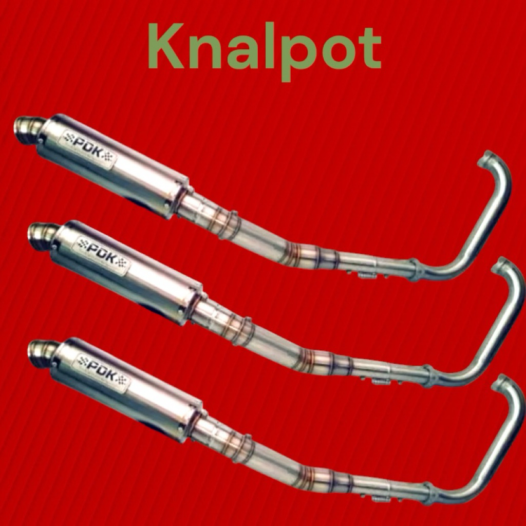 KNALPOT PDK SATRIA FU VIXION MX KING SONIC FI KNALPOT  PDK SATRIA FU SONIC MEGAPRO VIXION