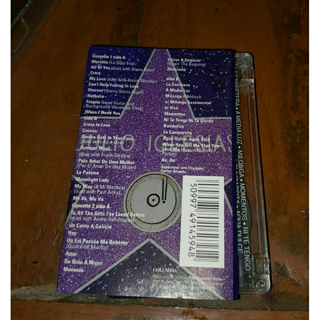Kaset pita Julio Iglesias