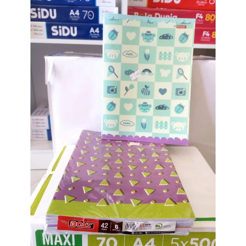 (6PCS) BUKU TULIS BESAR BIG BOSS