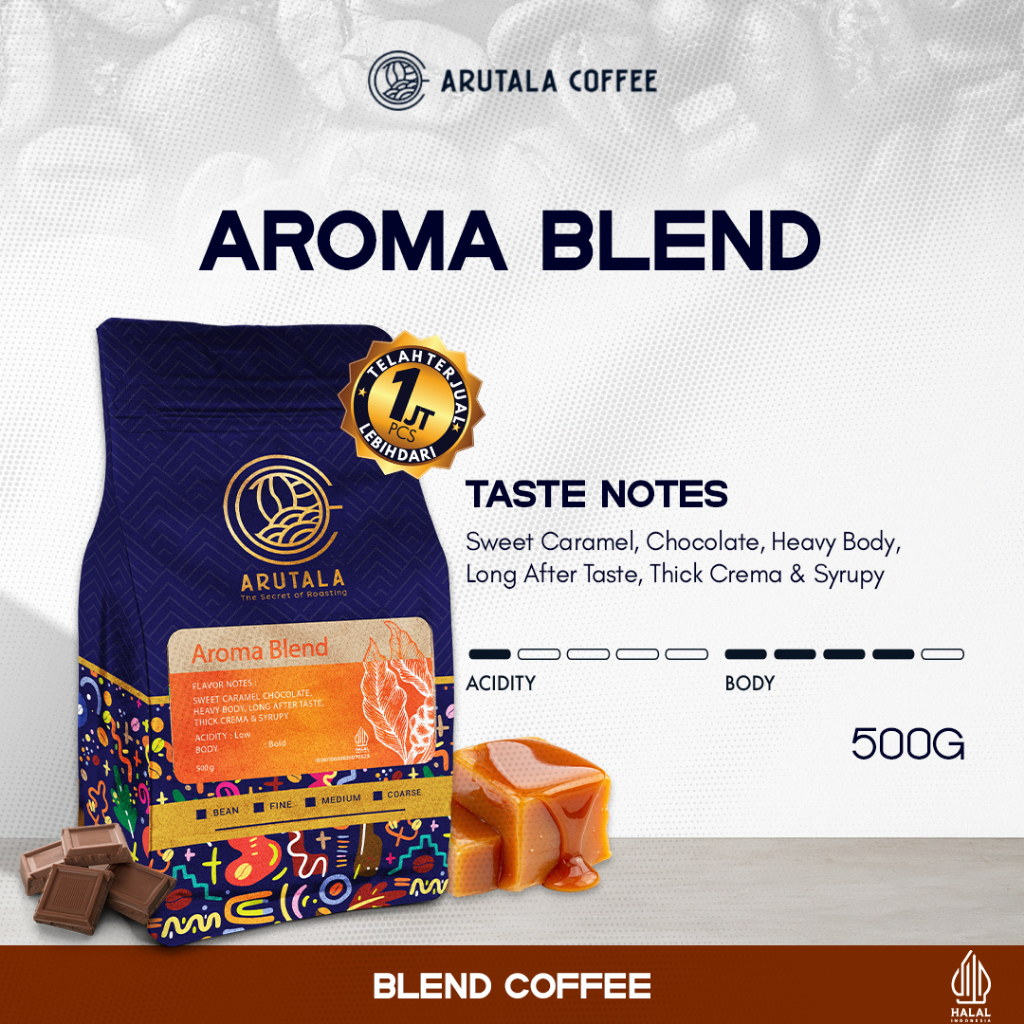 ARUTALA Kopi Aroma Blend 500 Gram