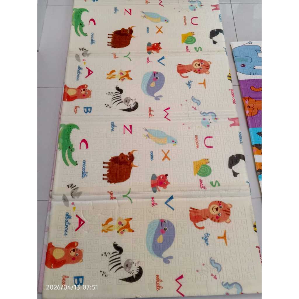 TEBAL  KARPET PLAYMATE REJECK/RUSAK TEBAL 1 CM - 1.2 CM UK 180X200CM MURAH