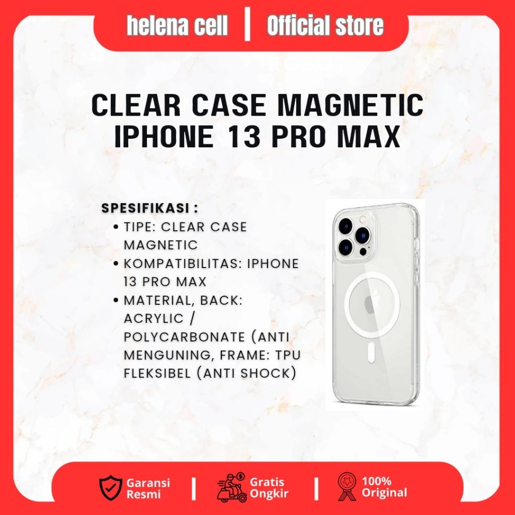 Clear Case Magnetic Iphone 13 Pro Max