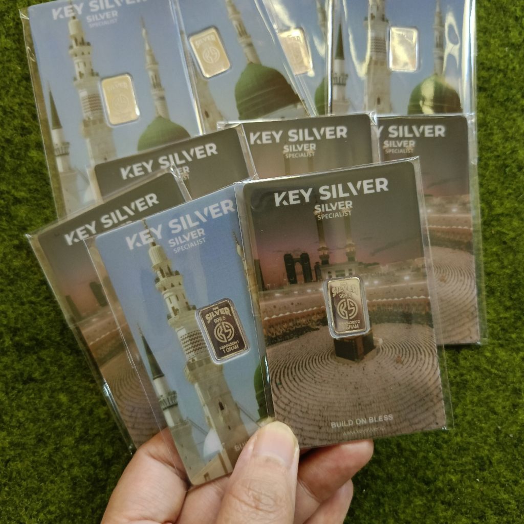 Perak 1 gram Key Silver edisi masjid