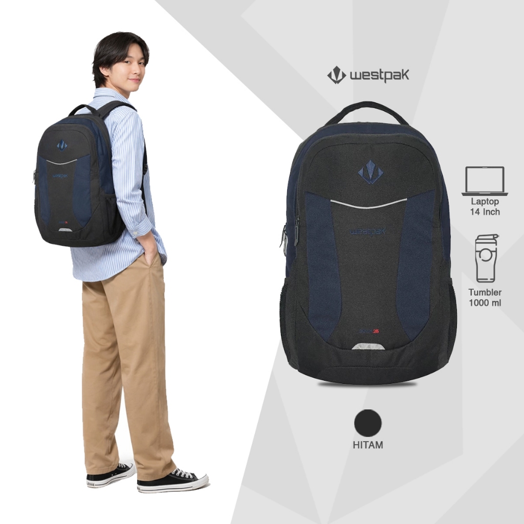 Westpak - Backpack Tas Ransel Punggung Pria - Sense Backpack 63855