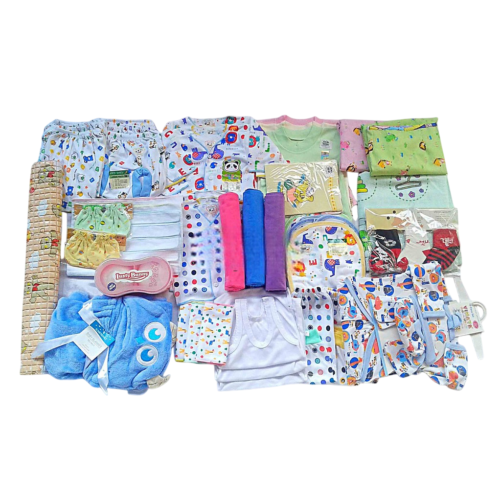 paket perlengkapan bayi newborn komplit katun / Set baju bayi newborn katun lengkap