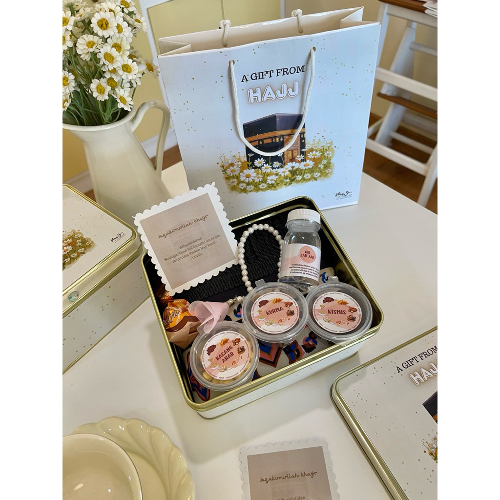 Hampers Haji umrah Tin Box A