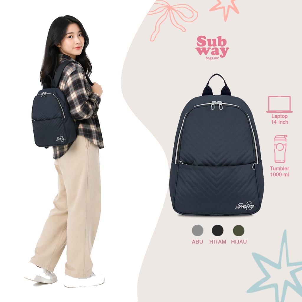 Subway - Tas Ransel Backpack Mini Wanita - 22289