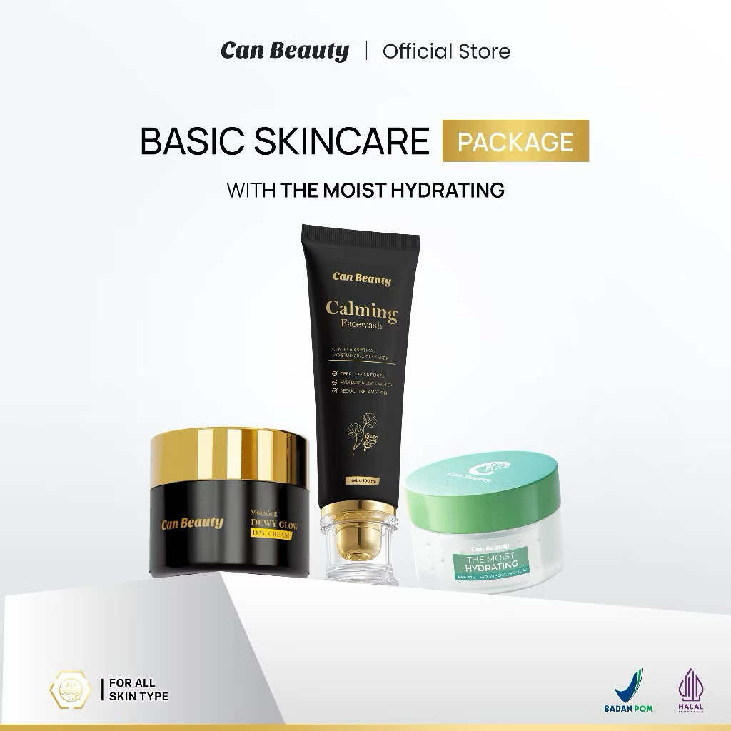 Can beauty musuh krim abal abal || PAKET BASIC DERMATITIS || CAN BEAUTY