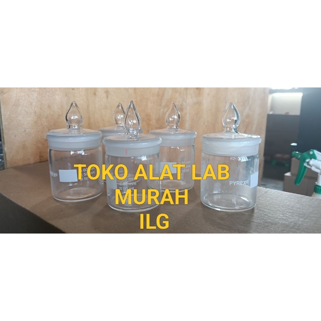 botol timbang pyrex 50x40mm