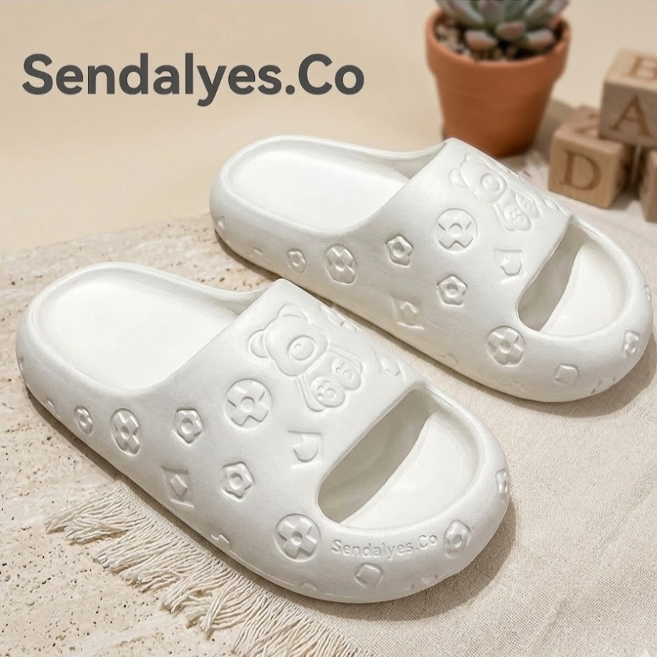 Sandal Rumah Wanita Empuk Korea Murah Sandal Karet Wanita Lucu Terbaru Sendal selop wanita kekinian 