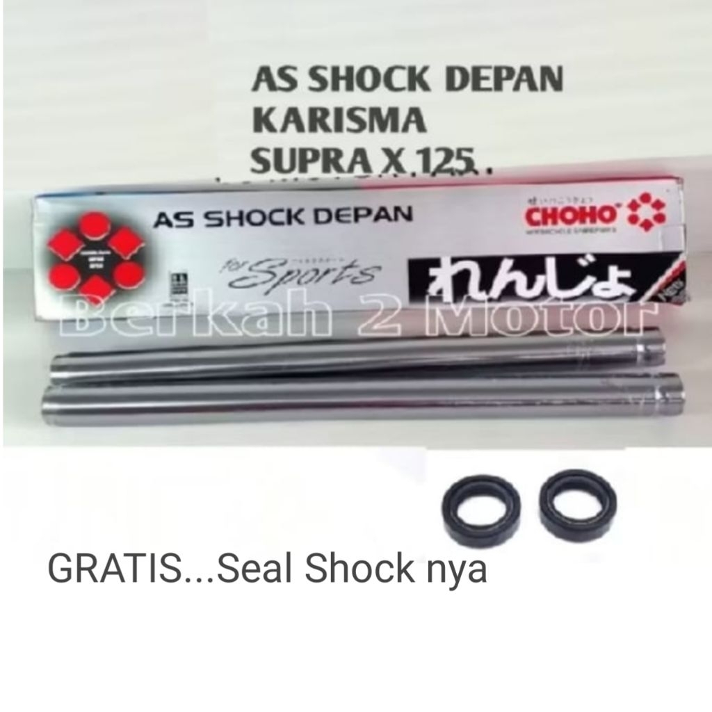 As Shock Depan Karisma, Supra X 125 + Gratis seal Shock