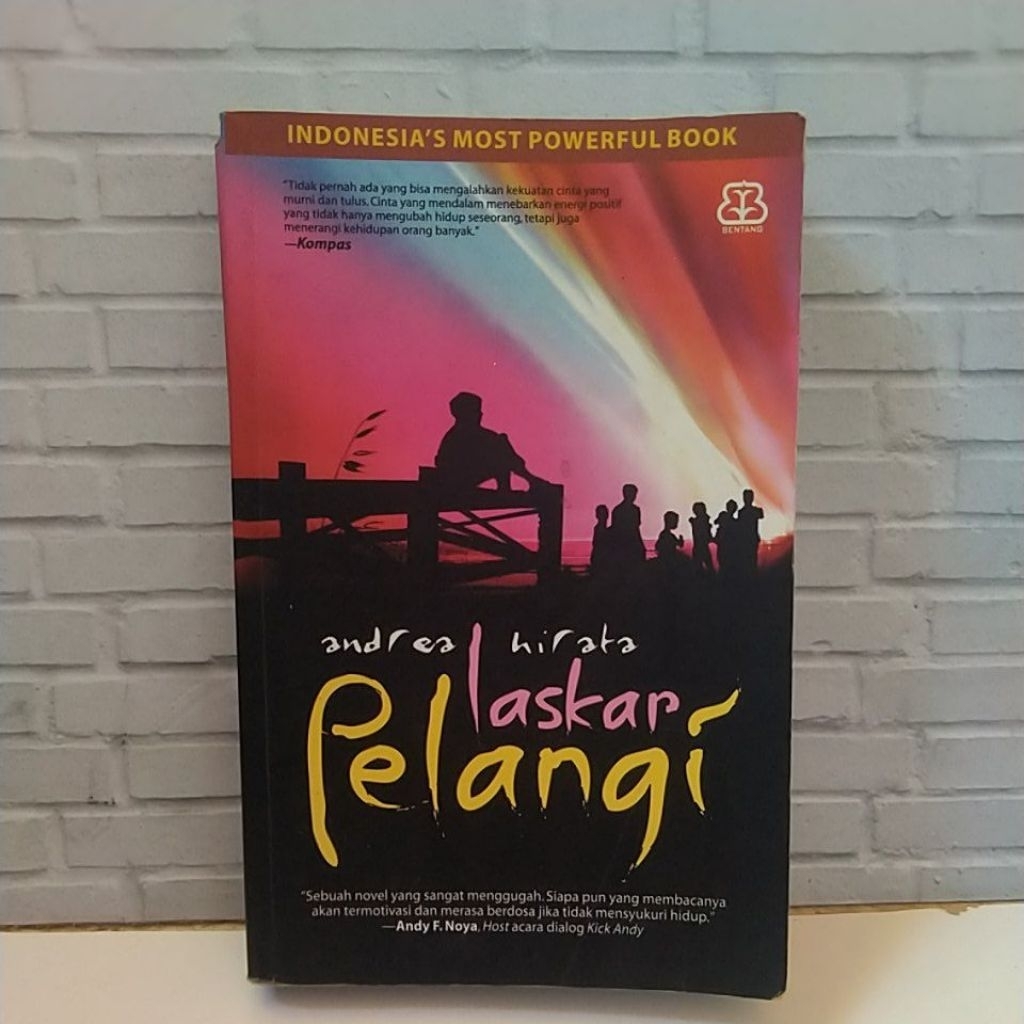 Laskar Pelangi, buku preloved original.
