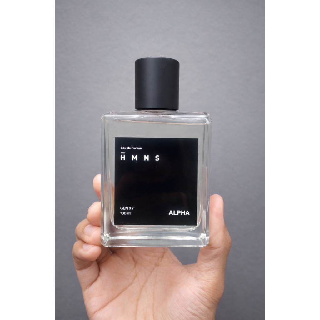 Preloved Parfum Lokal HMNS Alpha EDP 100ml Fullset