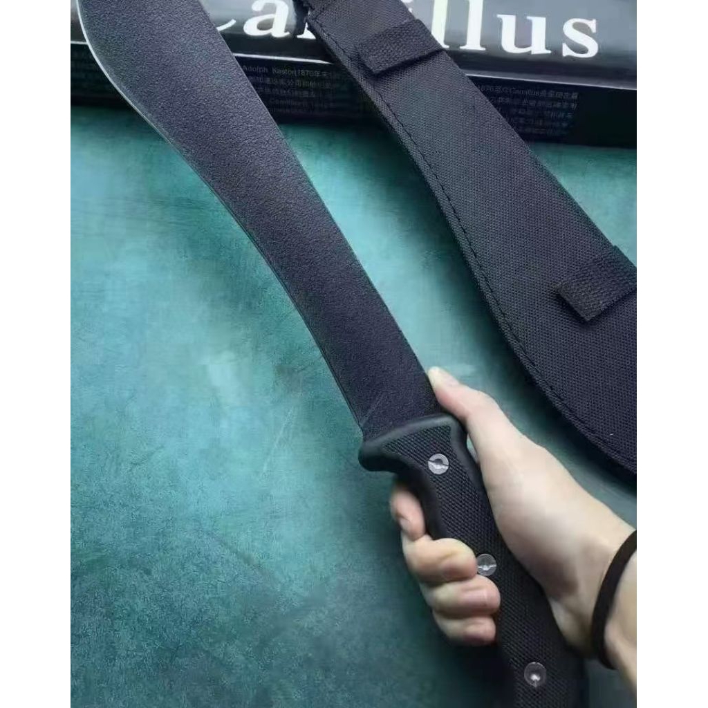 Pisau Survival Multifungsi Camillus Machete Full Tang – Gagang Anti Slip Kuat